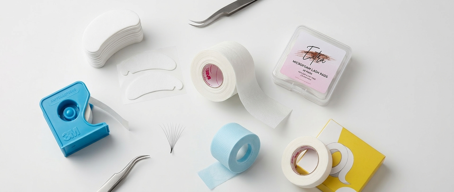 Lash Tape & Under Eye Pads | Eyelash Extension Supplies | Lash Tribe Australia