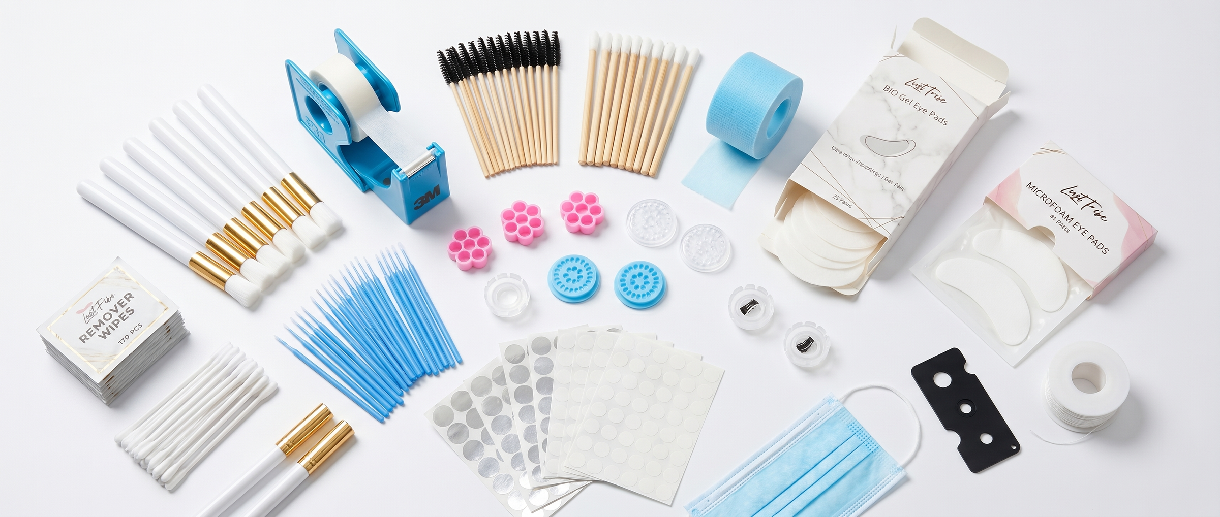 Eyelash Extension Disposables | Eye Pads, Tape & Salon Supplies | Lash Tribe Australia