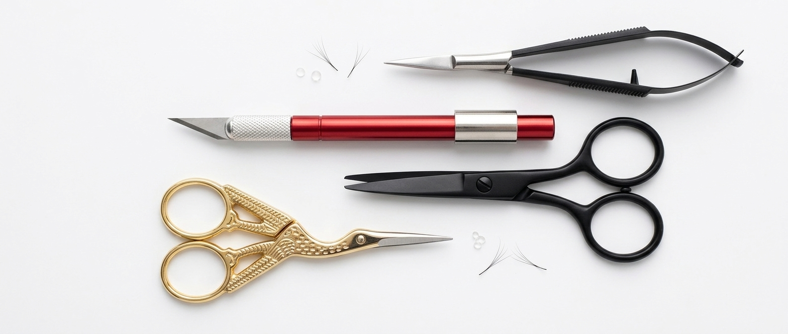 Lash Scissors & Precision Cutting Tools | Lash Tribe Australia