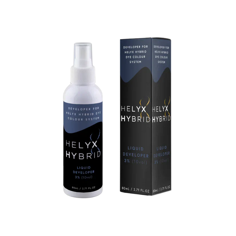 Elleebana Helyx Hybrid Liquid Developer 80ml 3% | Professional Brow Dye Activator | 10 Vol Oxidant