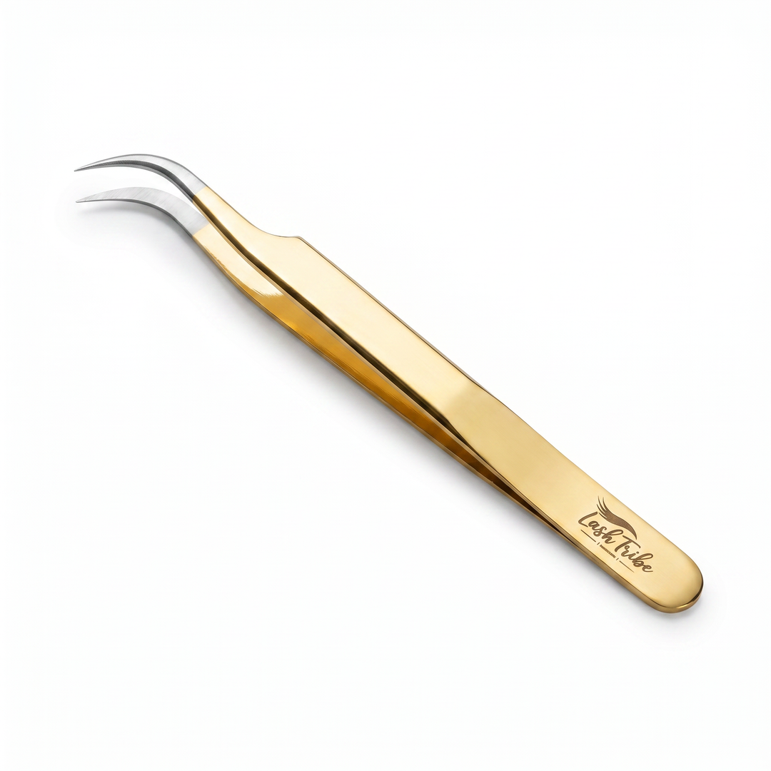Classic Silver Foot Tweezer | Classic Eyelash Extension Tweezer | Lash Tribe Australia