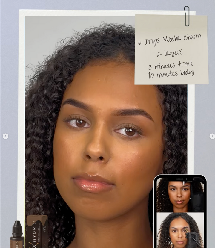 Elleebana Helyx Hybrid Dye Starter Kit | All 7 Shades + Cream Developer | Professional Brow Colour System