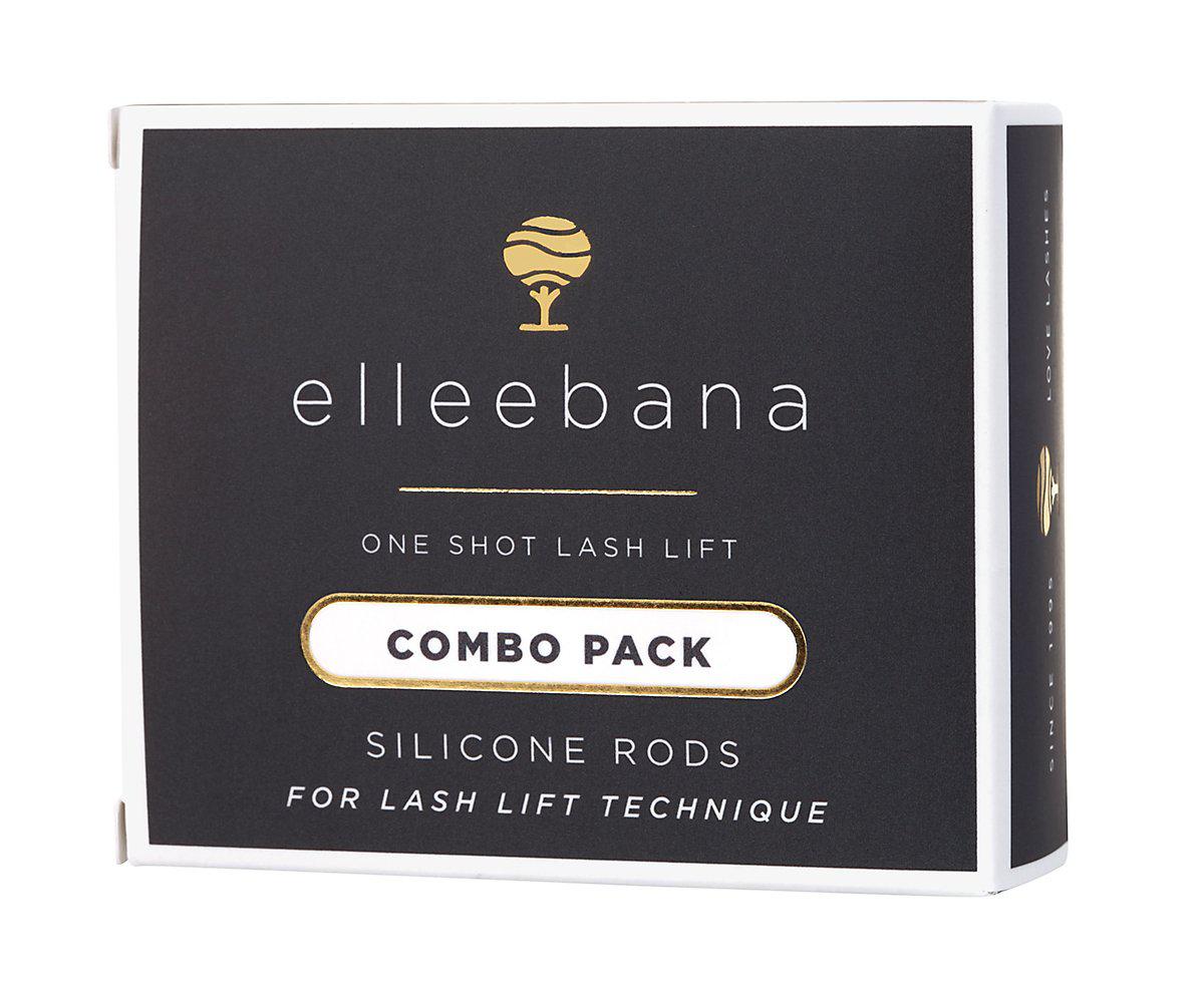 Elleebana Silicone Rods and Elleebana One Shot Lash Lift combo pack.