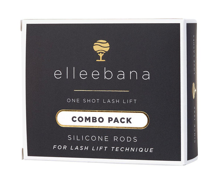 Elleebana Silicone Rods and Elleebana One Shot Lash Lift combo pack.