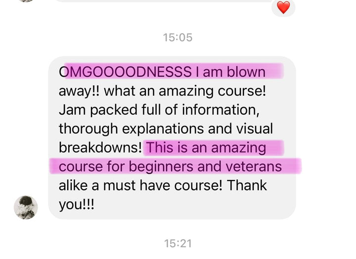A text message conversation discussing the Lash Retention Online Course offered by Lash Tribe and sharing Retention Secrets between a man and a woman.