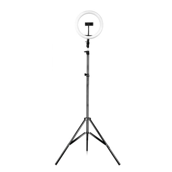 a Silk Oil of Morocco 10" Ring Light With Tripod on a white background.