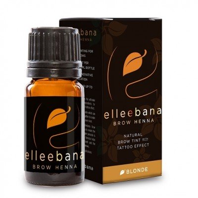 Professional Elleebana Brow Henna Elleebana essential oil for eyebrow tinting.
