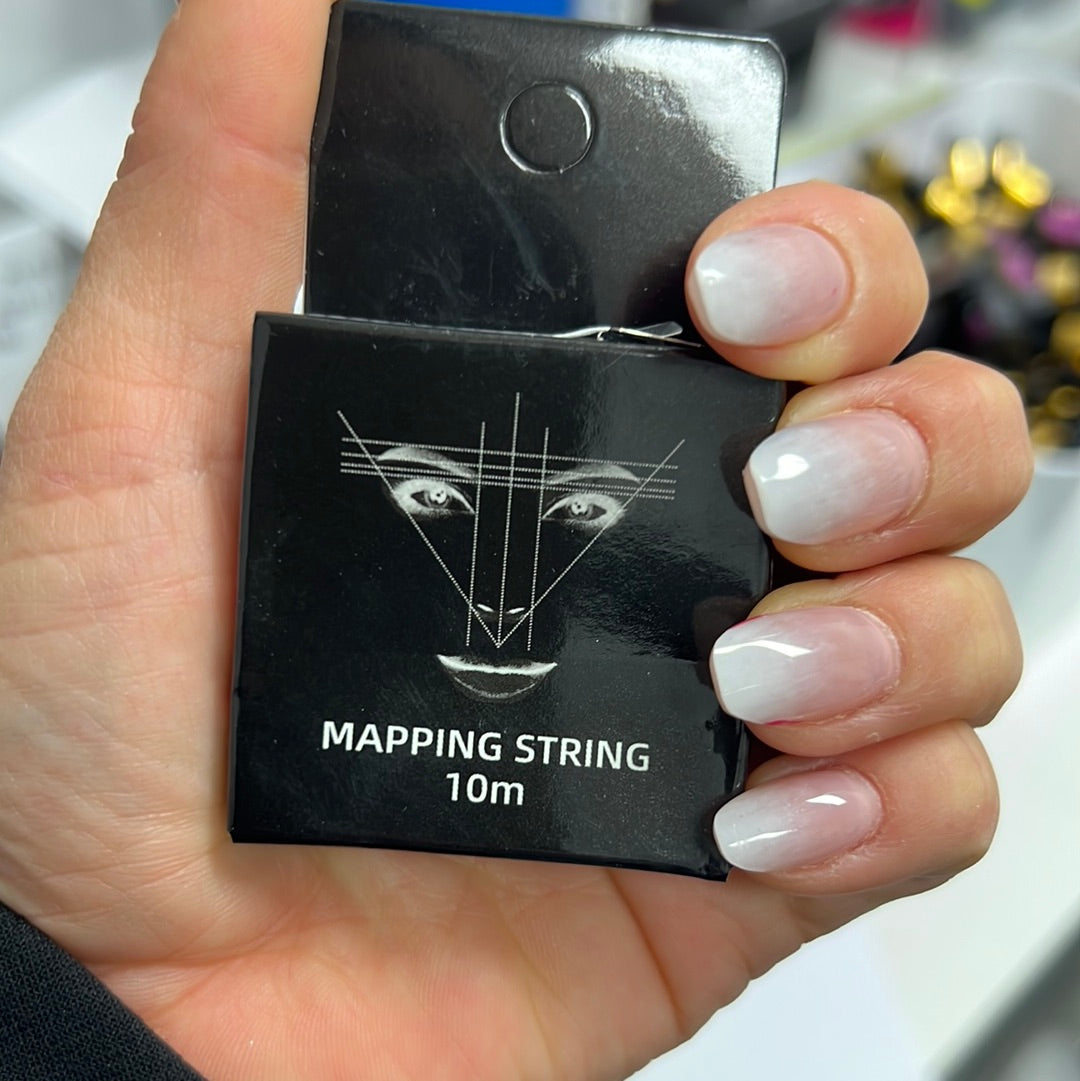 Mapping Brows With String Brow Mapping String – Lash Tribe